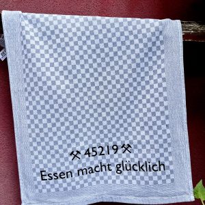 Grubentuch mit Essener Wunsch-PLZ